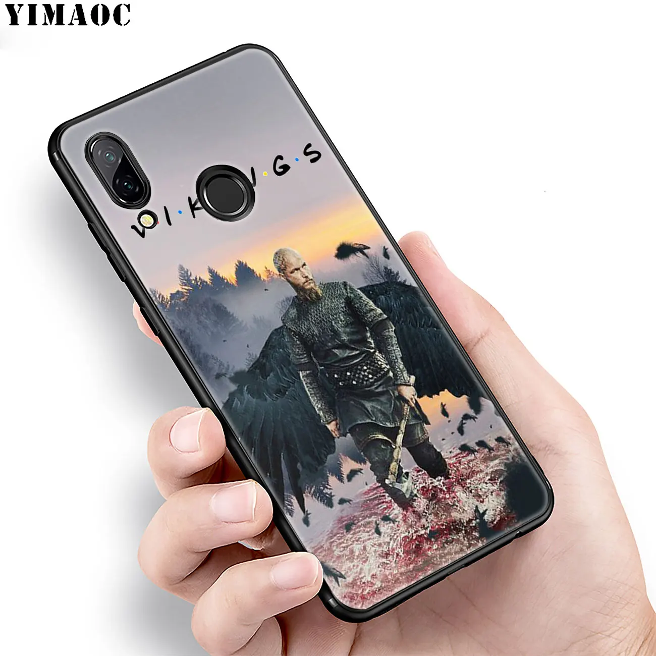 Модный мягкий силиконовый чехол YIMAOC vikings серии 4 для Huawei P20 Pro P10 P9 P8 Lite Mini 2017 P Smart Z 2019