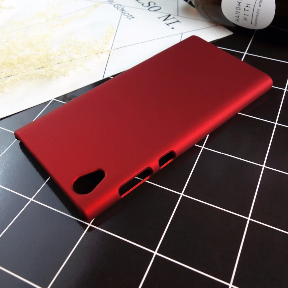 Полная защита для sony Xperia L1 чехол+ стекло тонкий жесткий матовый чехол для телефона для sony Xperia L1 чехол для sony L1 чехол G3311 G3312