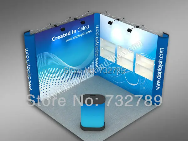 

10 футов выставка/выставочный дисплей/рекламный стенд