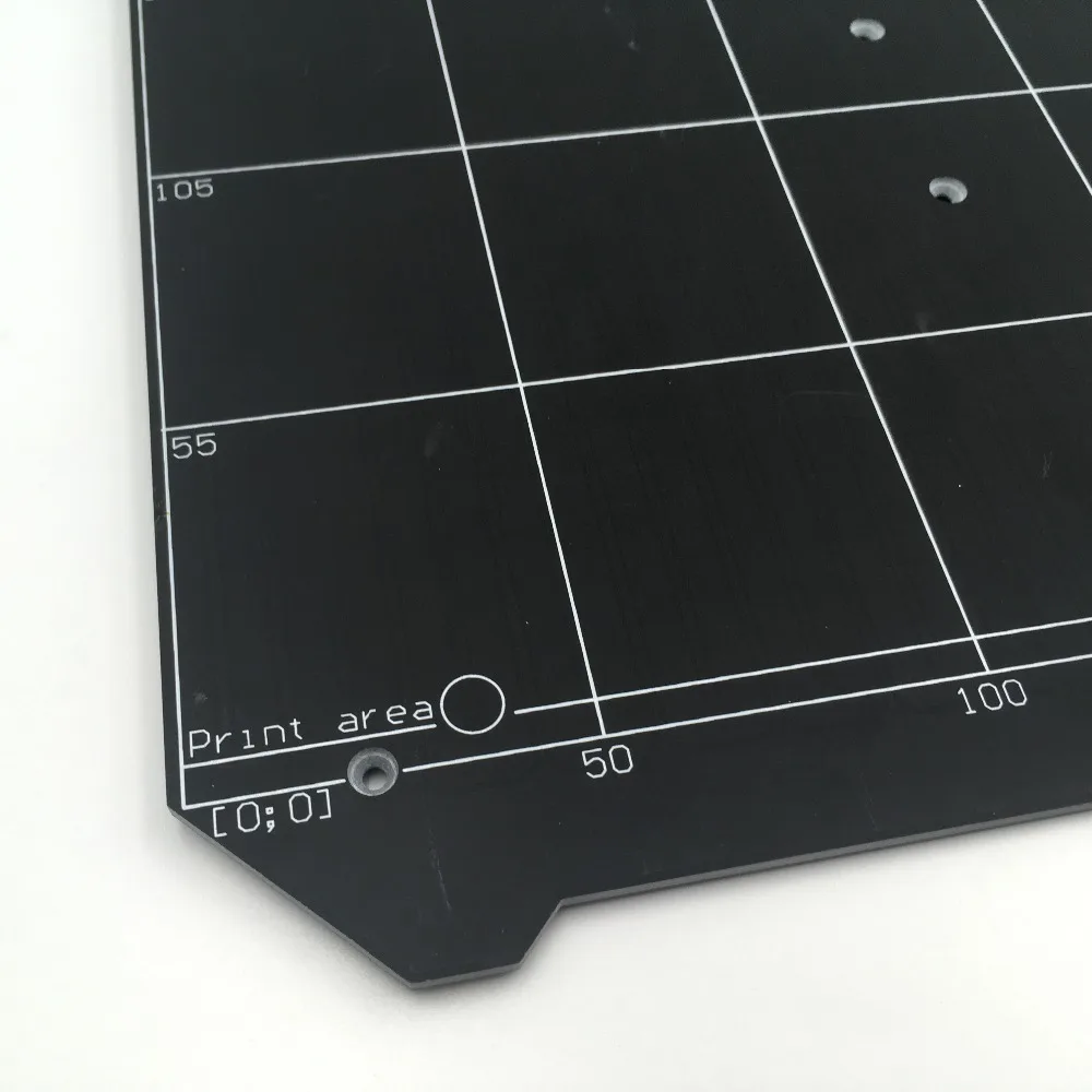 12V Prusa i3 mk2/mk2s Модернизированный mk2.5 PCB кровать с подогревом на магнитах лист из 2