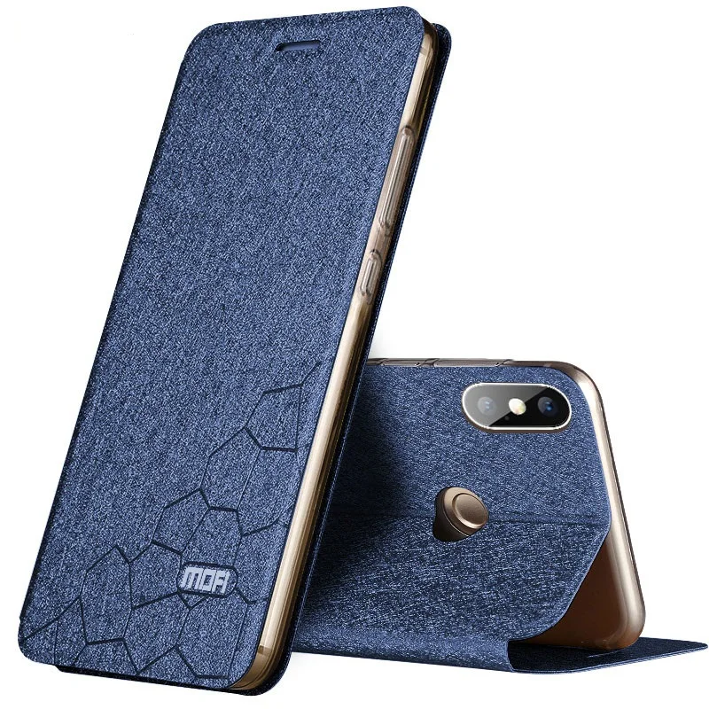 flip case for xiaomi redmi note 5pro cover case leather book Mofi luxury soft silicon global redmi note 5 redmi note5 pro case