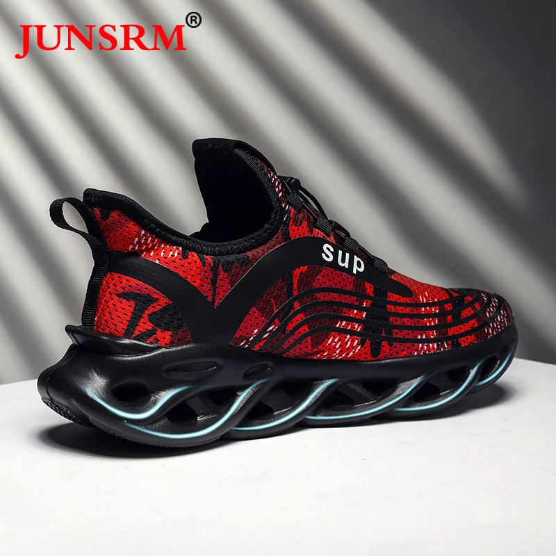 Мужская Спортивная обувь для бега дышащая удобная прогулок новинка 2019|Беговая