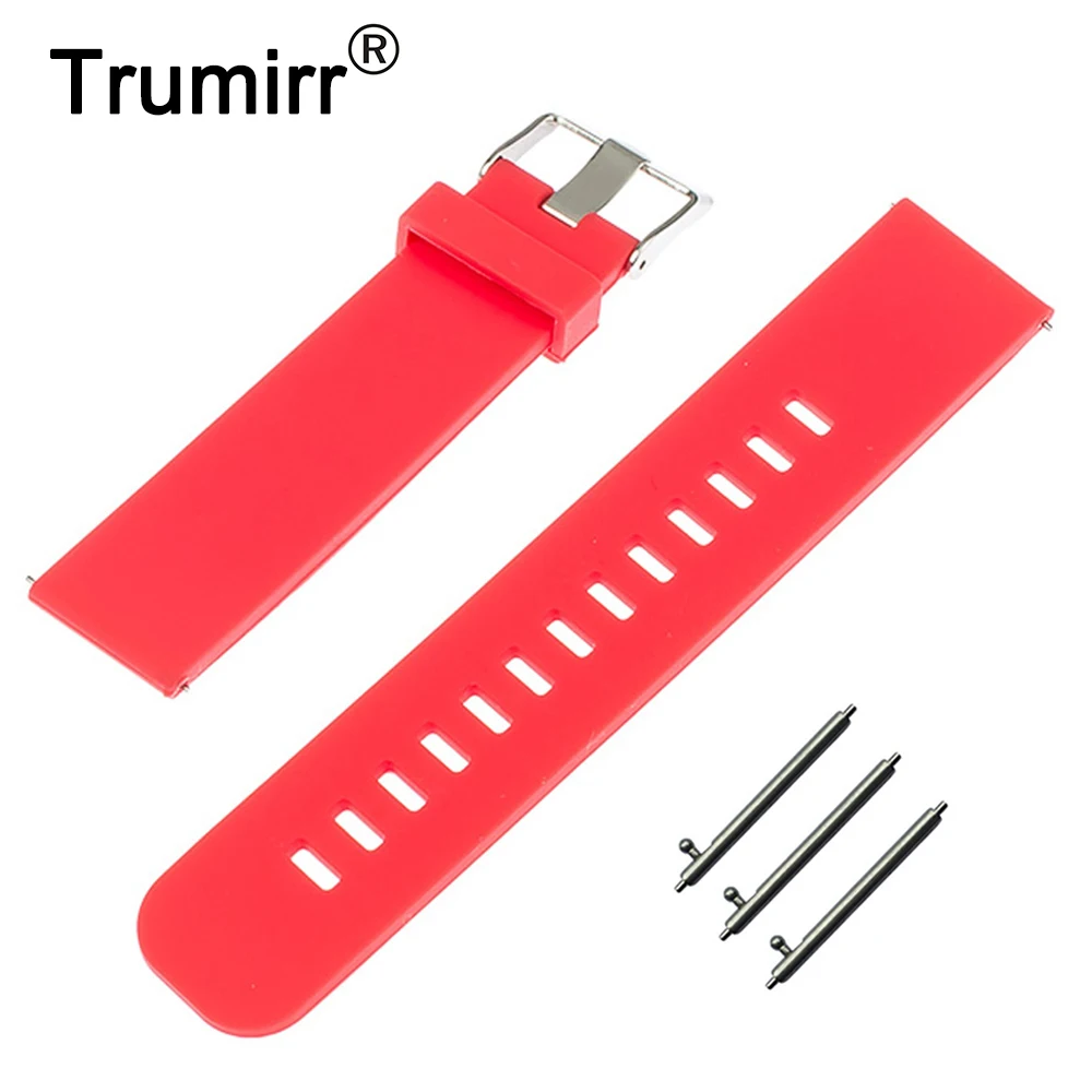 

17mm 18mm 19mm 20mm 21mm 22mm Silicone Rubber Watch Band Quick Release for Tissot T035 PRC 200 T055 T097 Strap Resin Bracelet