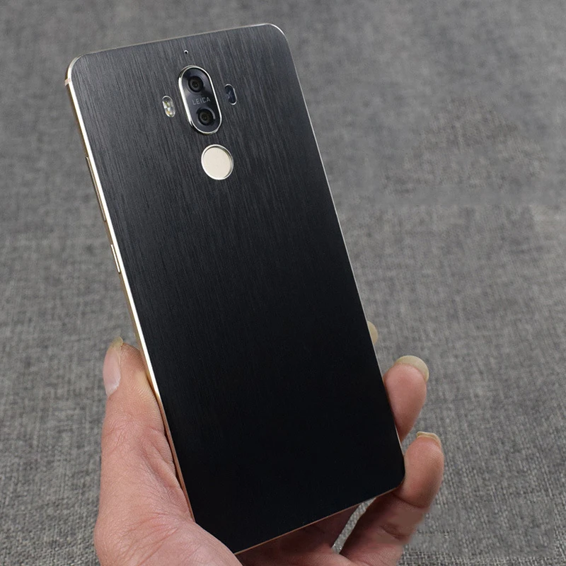 Чехол под шлифованный Металл узор декоративные для Huawei mate 9 PRO мобильного