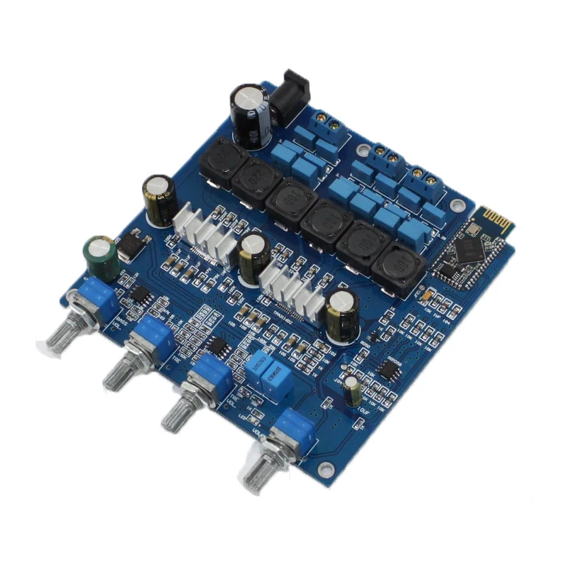 Цифровая плата усилителя мощности KYYSLB 100 Вт + 2*50 TPA3116 2 1 Плата Bluetooth модуль