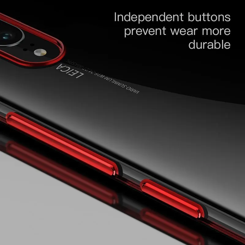 Гальванический Прозрачный чехол для huawei P Smart чехол P30 P20 lite pro Nova 4 Honor 20 pro 8X 8C play Мягкий силиконовый чехол ТПУ