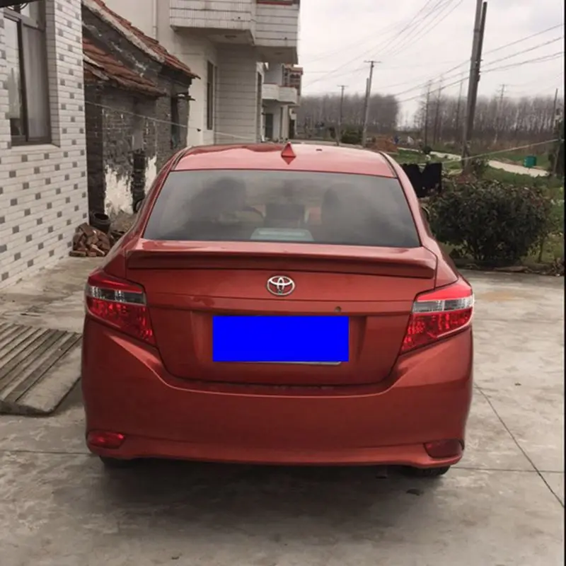 Используется для toyota yaris/vios спойлер 2014-2018 высокого качества ABS Материал