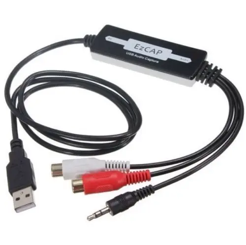 Оригинальная виниловая кассета Ezcap для CD/USB аудио захвата MP3 WMA WAV OGG конвертер рекордер правка аудио в MP3 MP3 формат для ПК