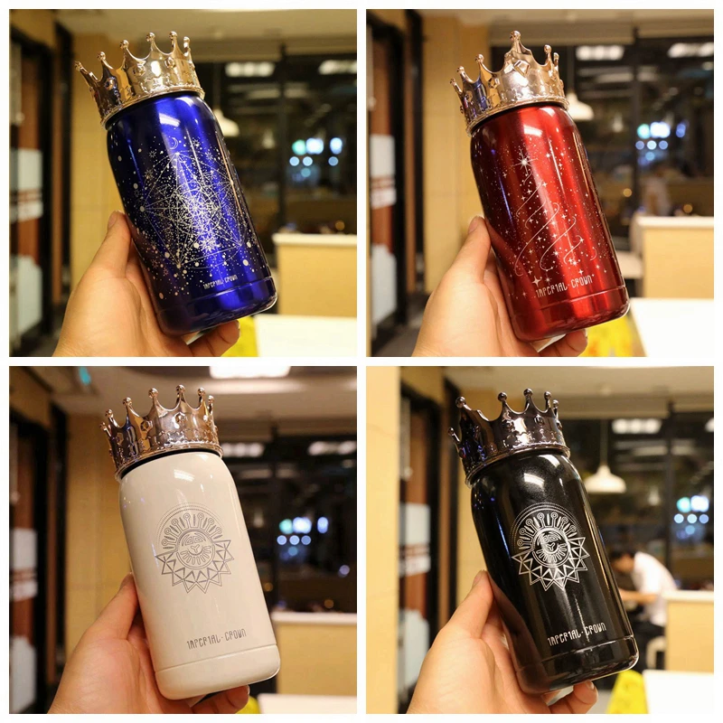 Креативная кружка с короной королевы портативные чайные чашки для воды женские