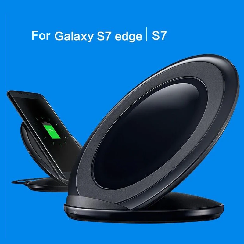 Wireless Charger+Charging adaptor(receiver) Qi Quick Charger Charging Station Pad for Samsung S6/S7/S7 Edge | Мобильные телефоны и