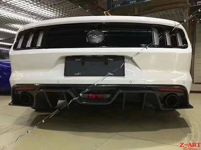 Z ART автомобиля Тюнинг пакет для Ford Mustang 2015 2017 AC юбка переднего бампера из