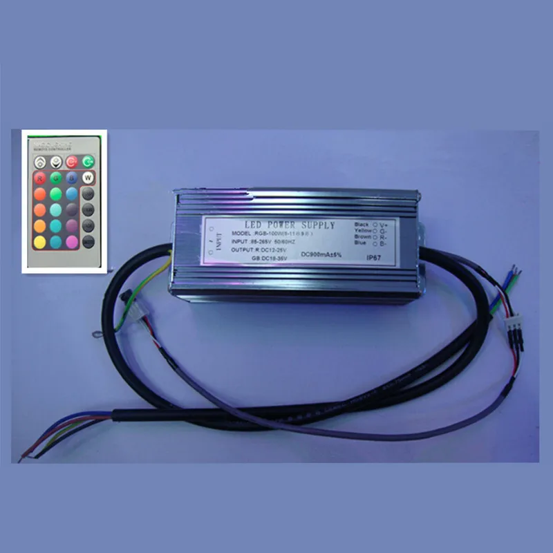 Светодиодный драйвер RGB 10 Вт 20 30 50 100 световые трансформаторы блок питания adpater