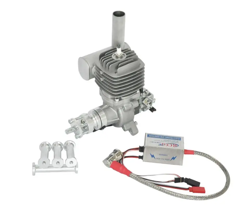 Бензиновый/бензиновый двигатель RCGF 56CC с карбюратором Walbro для радиоуправляемой