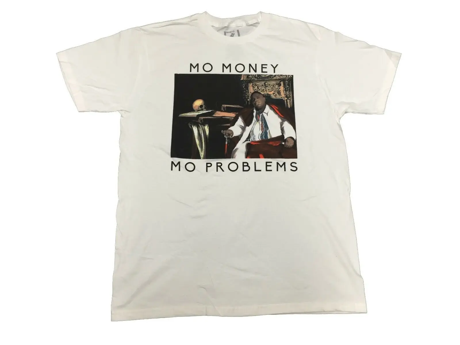 Бруклин мята Notorious Big Mo Money Problems Biggie Rapper Мужская футболка | одежда