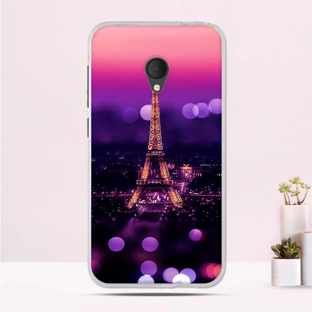 Силиконовый чехол Cartton с рисунком для телефона Alcatel U5 4G 5044D 5044Y 5 0 дюйма гибкая