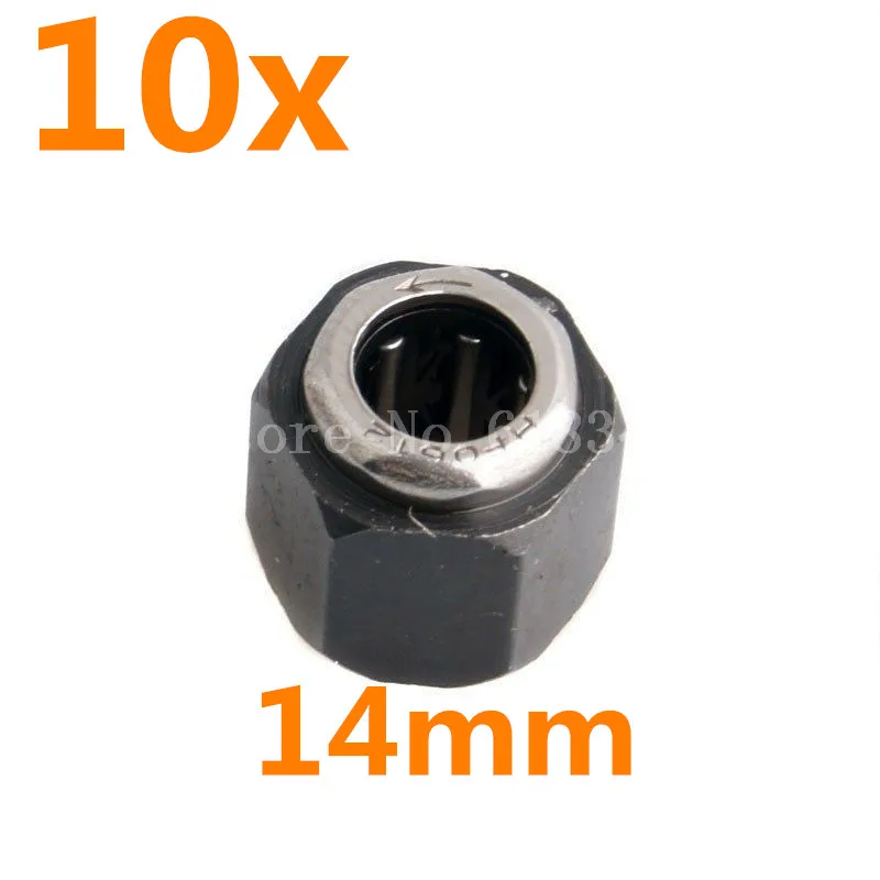 Оптовая продажа 10 шт./лот 14 мм гайка односторонний подшипник R025 HSP для моделей