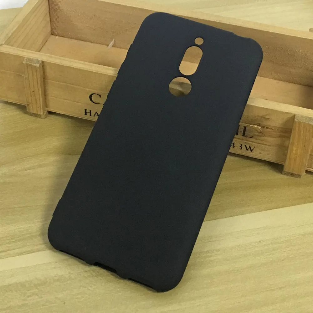 Fundas для Meizu M6T Meiblue 6T Meilan 6T чехол-накладка из мягкого ТПУ силикона задняя крышка для Meizu M6T Meiblue 6T чехол бампер - Цвет: Black TPU
