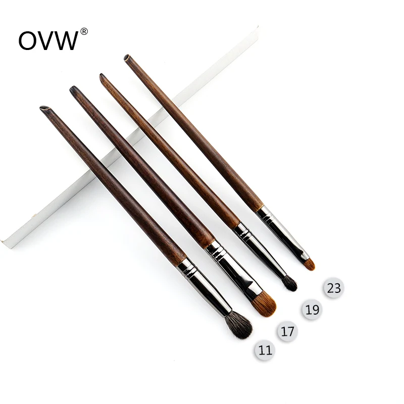 Набор кистей для макияжа из козьей шерсти 4 шт. | Красота и здоровье