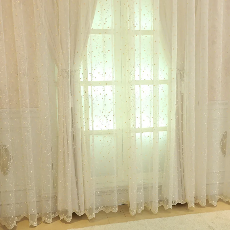 

High qulity level European and American style embroidered shading curtains for living rooms,bed rooms , children rooms tulle