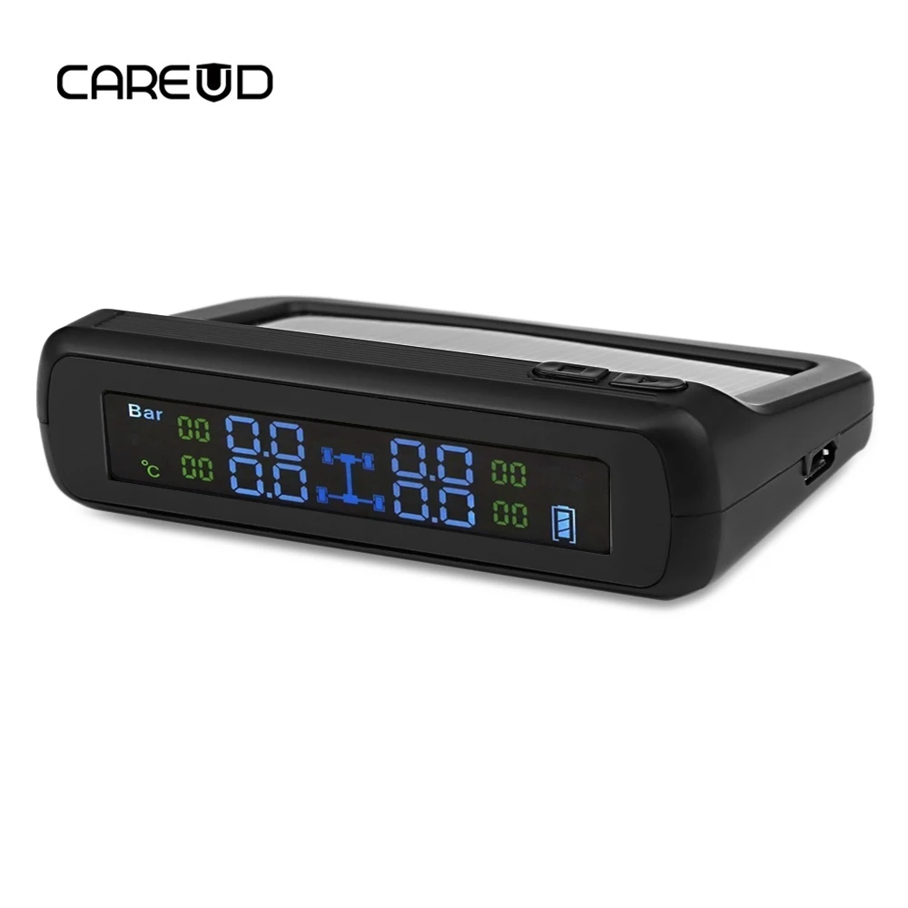 Careud T801 WF Авто TPMS Быстрая зарядка с Панели солнечные шин Давление мониторинга