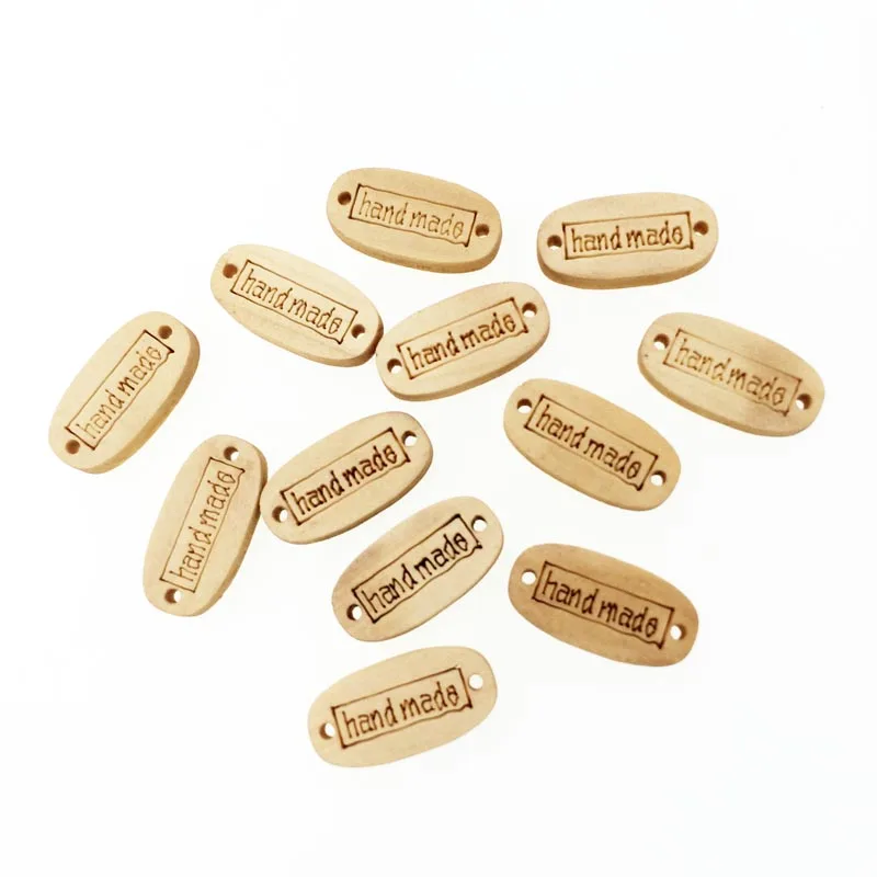 100 шт. деревянные пуговицы для рукоделия 13 х18 мм|wooden buttons|buttons sewingbuttons fashion |