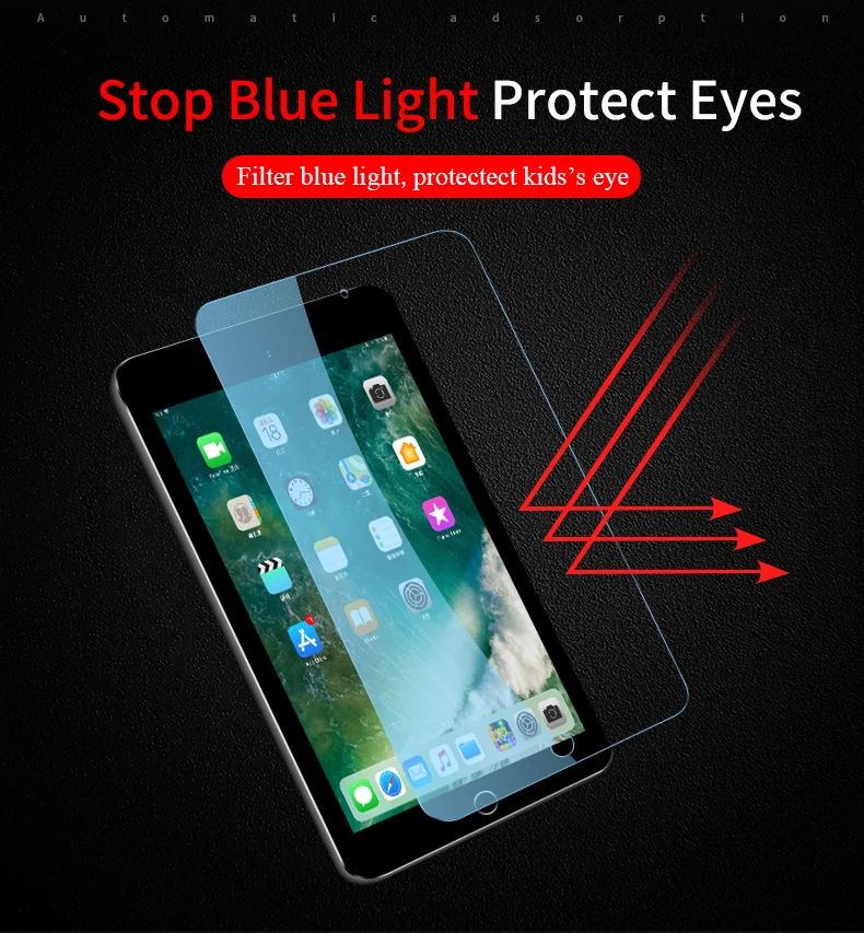 Для iPad Pro 11 закаленное Стекло с уровнем твердости 9 H Защита от царапин Ultra Clear устойчиво к отпечаткам пальцев защитная пленка A1980 A2013 A1934 A1979