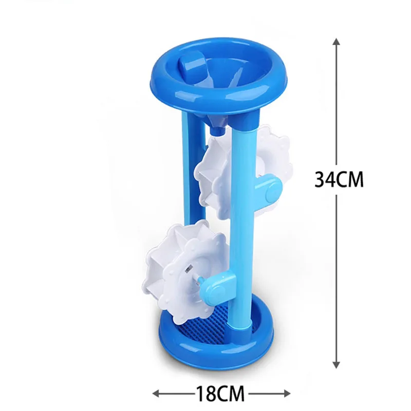 Новые 7 шт. песочные песчаники детские пляжные игрушки замок ведро Лопата грабли