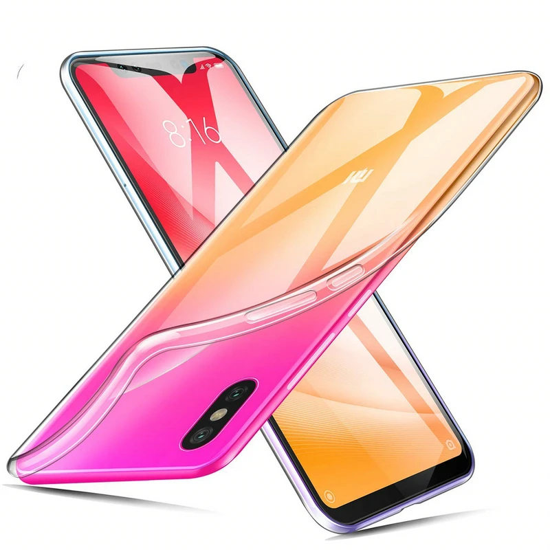 Чехол для Xiaomi Mi 8 Pro TPU Силиконовый прочный прозрачный мягкий чехол защитный