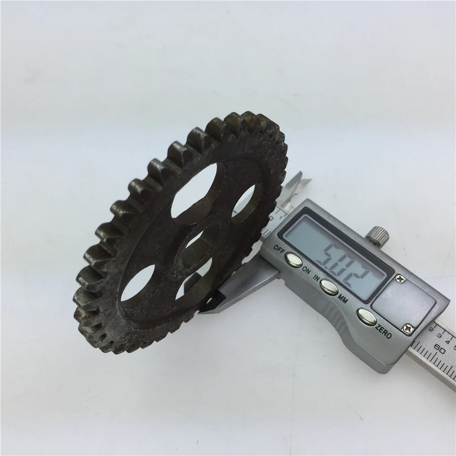 STARPAD Motorcycle oil pump gear 37 single-tooth large hole iron 1pcs Plastic | Автомобили и мотоциклы