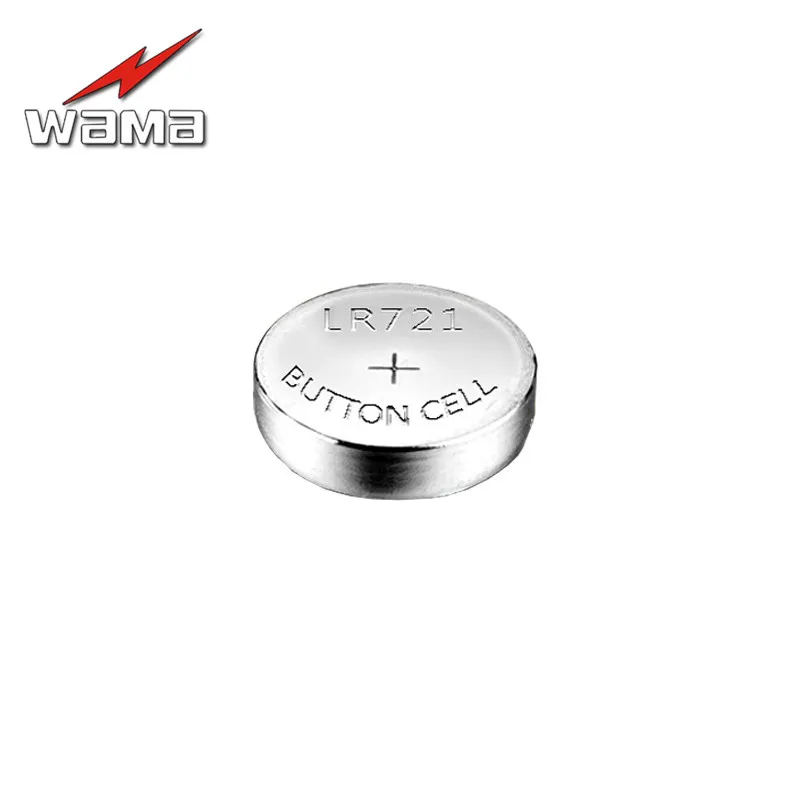10 шт./упак. Wama AG11 1 5 В щелочные батареи таблеточного LR721 362 361 часы игрушки монета