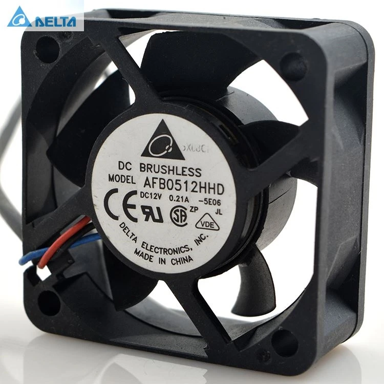 Кулер для сервера delta AFB0512HHD 12 В 0 21a 50 мм 5025 50*50*25 мм|server fan|cooler servercooler fan |