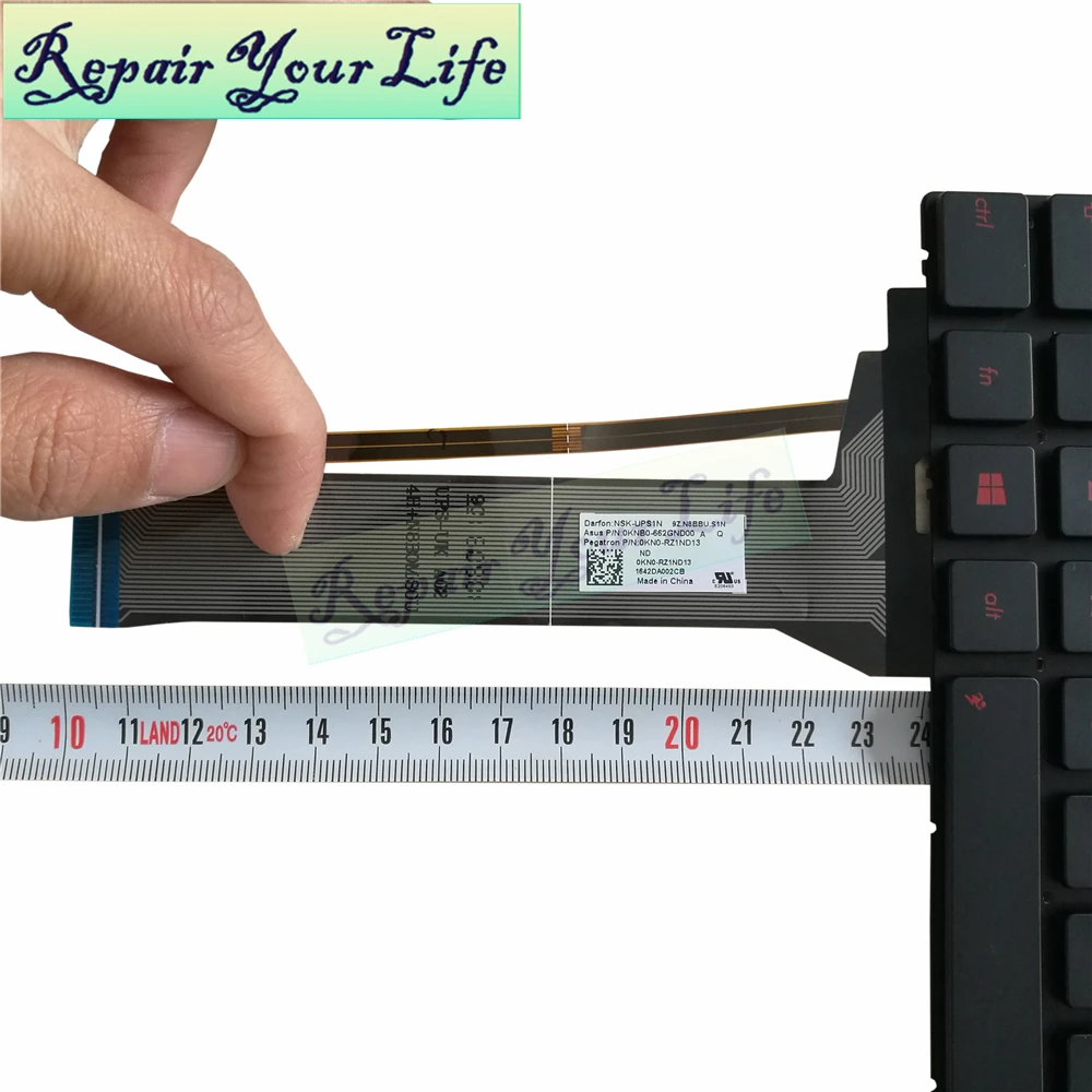 Repair You Life GL552V Клавиатура для ноутбука ASUS GL552VL GL552VW GL552VX GL552JX KR клавиатура KR KO US с красной подсветкой новая