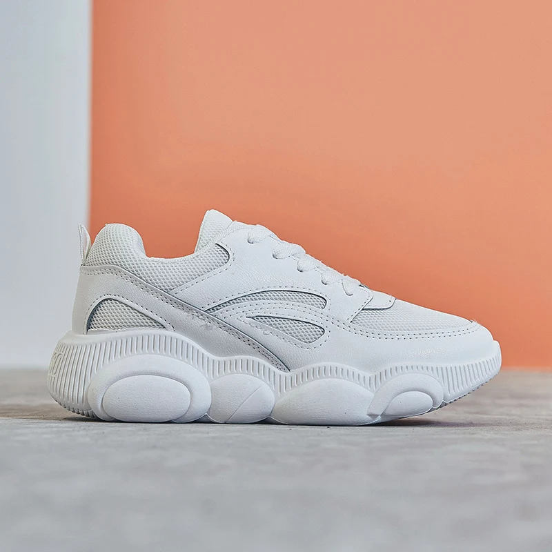 2019 для женщин дышащие ботинки на плоской подошве Украшенные звездочками женские