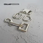 (Металлическая пряжка + настраиваемая пряжка + кольцо D + металлическая застежка для собакинабор) розничная продажа DIY ошейник для собаки 20 мм тесьма швейный аксессуар ручной работы