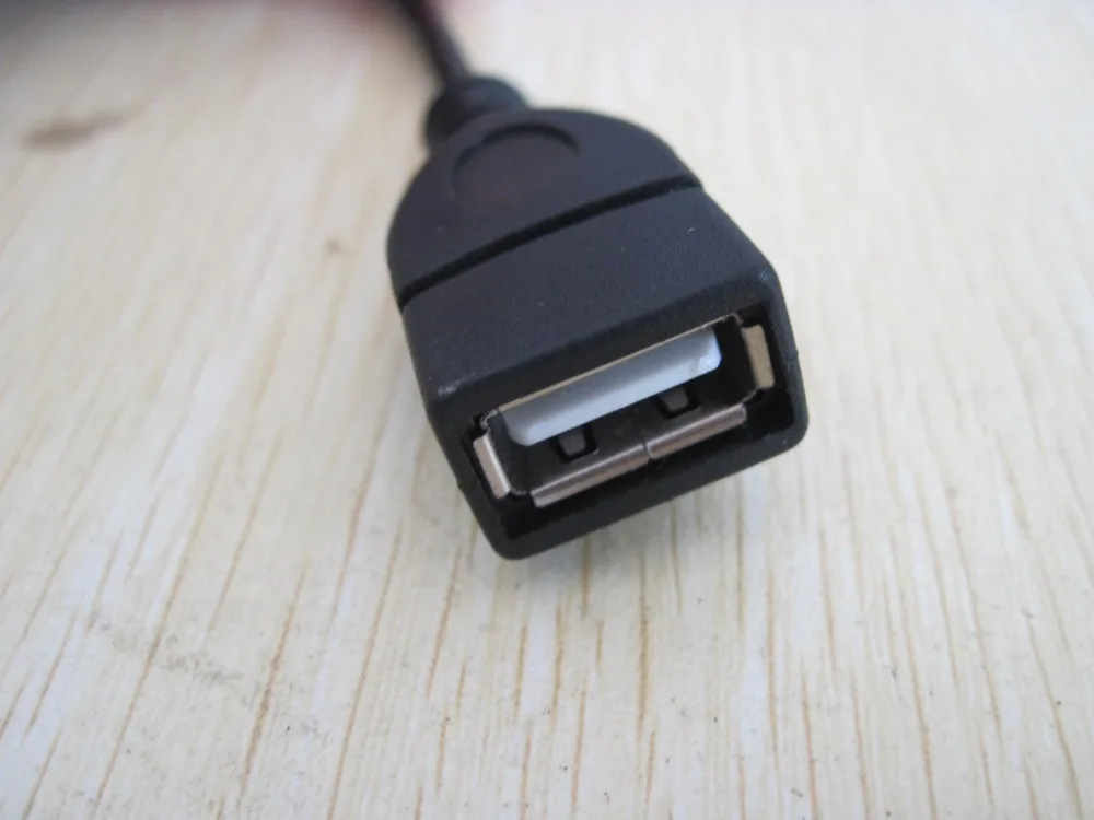5 шт./лот 90 градусов левый угол мини USB B папа USB2.0 2 0 Женский хост OTG кабель для