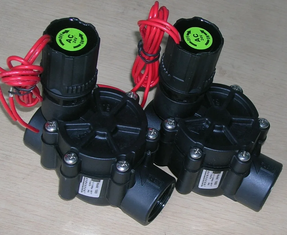 Система орошения пластиковые клапаны для полива жилых помещений 1 дюйм BSP 24 В AC|valve