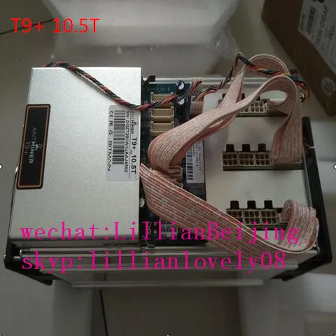 Б/у AntMiner T9 + 10 5 T PSU miner 16nm BTC машина для майнинга биткоинов или bitmain с блоком