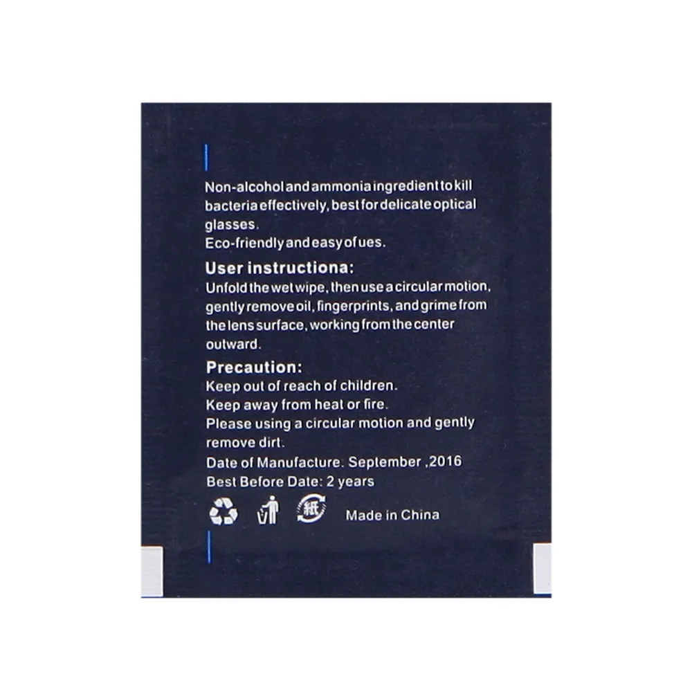 Selens 10 Sheets/Pack Wet Wipes Pre-moistened Tissue for Camera Lens Filter Glasses LCD Monitor Tablet Cleaning Professional | Электроника