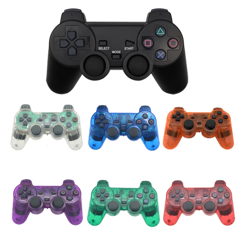 Беспроводной геймпад для Sony PS2 контроллер Playstation 2 Консоль джойстик Двойной