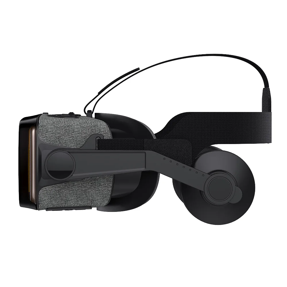 Shinecon 9.0 Casque VR Virtual Reality Glasses IMAX 3D Googles Headset ONE CLICK ANSWER gamepad For Smartphone Smart Phone | Электроника