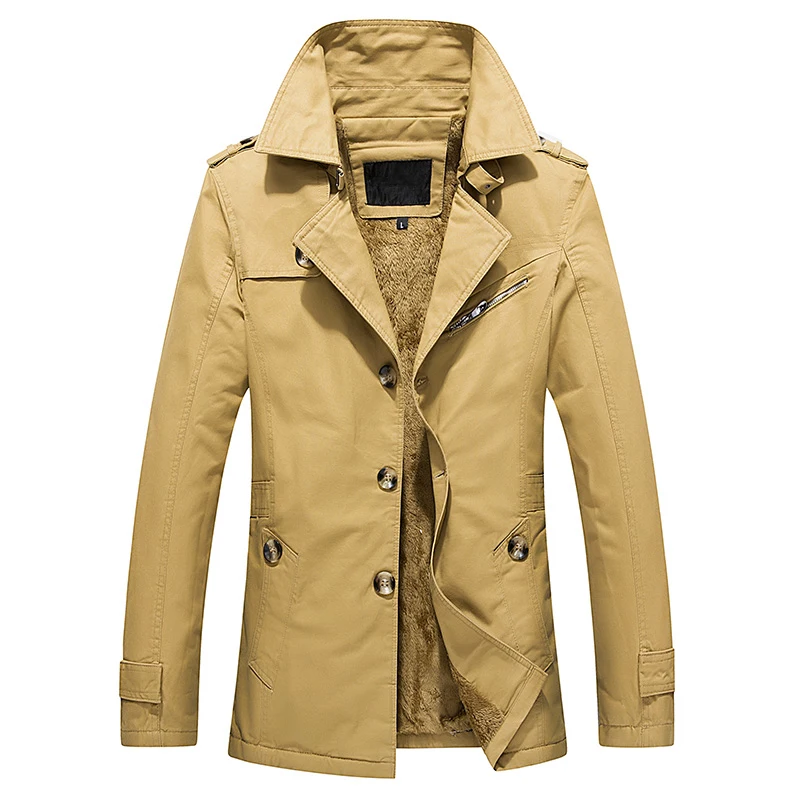 

Nice Winter Jacket Men Coat Hight Quality Brand Fleece Warm Fashion Cotton Padded Coat BIG SIZE Male Clothes Outerwear Plus 5XL