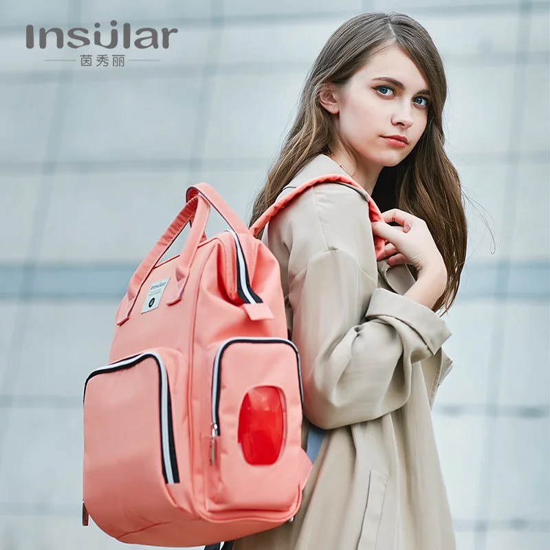 

Diaper Bag Wheelchair Waterproof Backpack Bag Mom Maternity Messengers Nappy Multipurpose Bolsa Maternidad Milk Bottle Bags