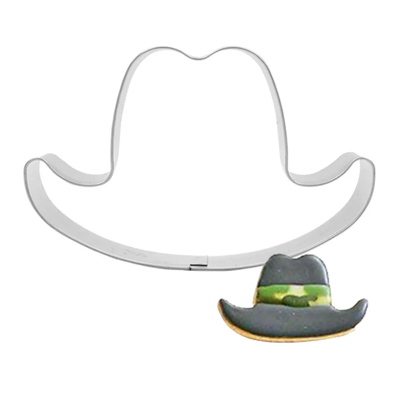 Нержавеющая сталь печенья резак в форме шапки форма для блинов Бисквитное