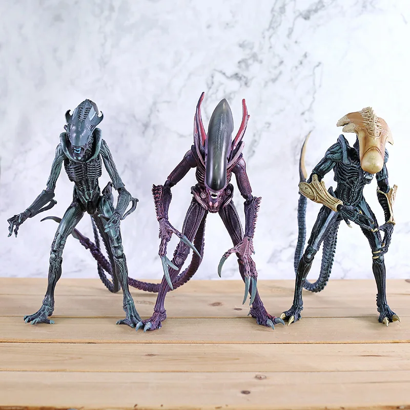 NECA Alien VS. Игрушечная экшн фигурка из ПВХ хищник арахиноид/хризалис/бритвенные