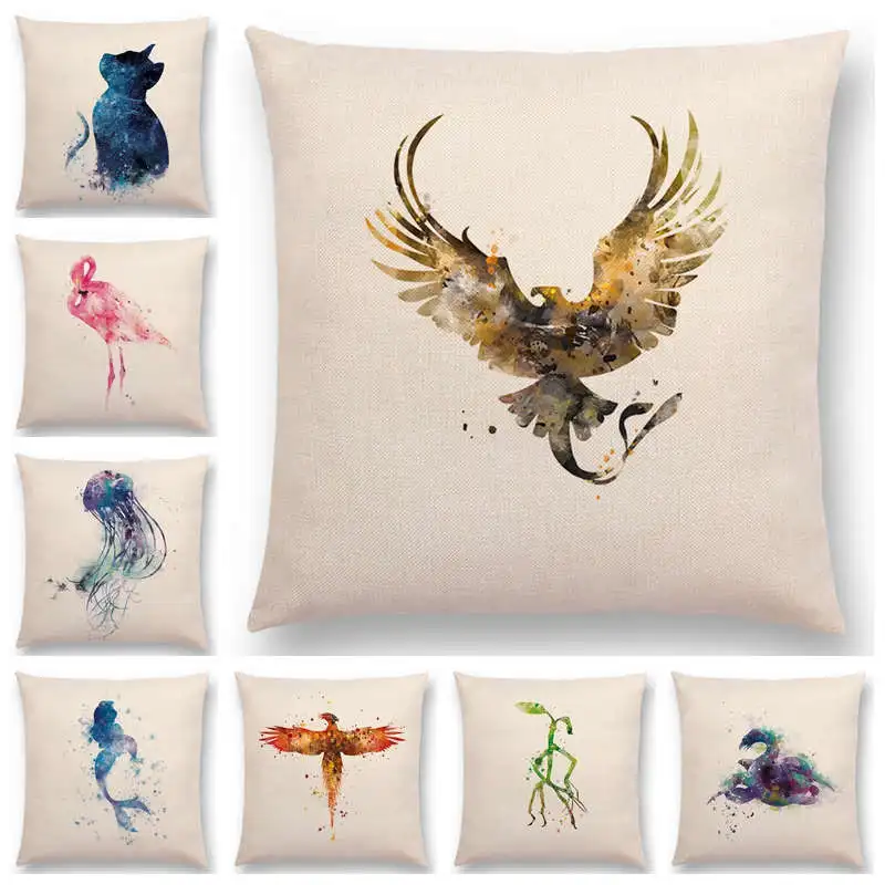 Горячая Распродажа! Финальная фантазия Хогвартса дышащая дикая Медуза Thunderbird кот