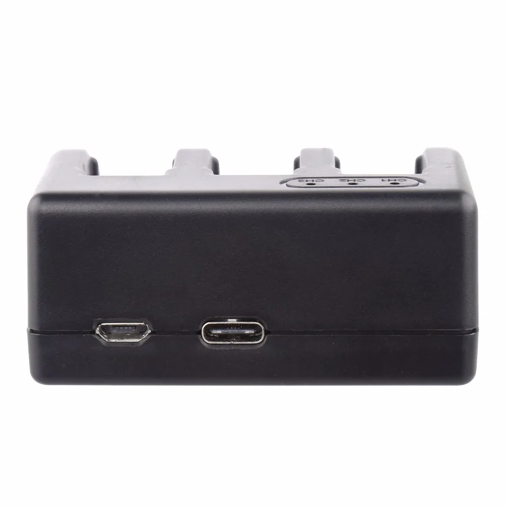 2 шт. аккумулятор Go Pro hero 7 и Hero 6/5 с 3 зарядным устройством для Gopro 5 AHDBT 501 601|battery for