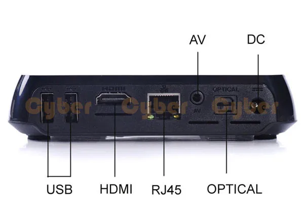M8s + OpenElec Linux XBMC KODI TV Box Amlogic S812 четырехъядерных процессоров 2 ГБ 8 Bluetooth 2.4 г / 5 двойной