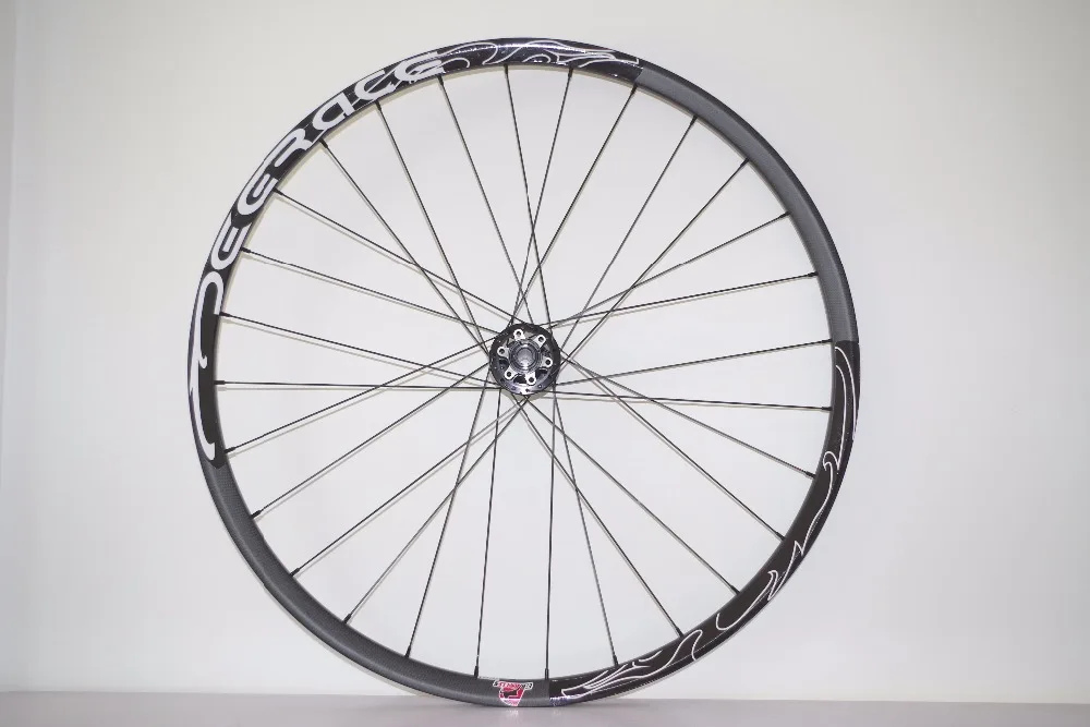 Комплект колес для горного велосипеда Углеродные колеса MTB XC 29er сквозь ось Ширина