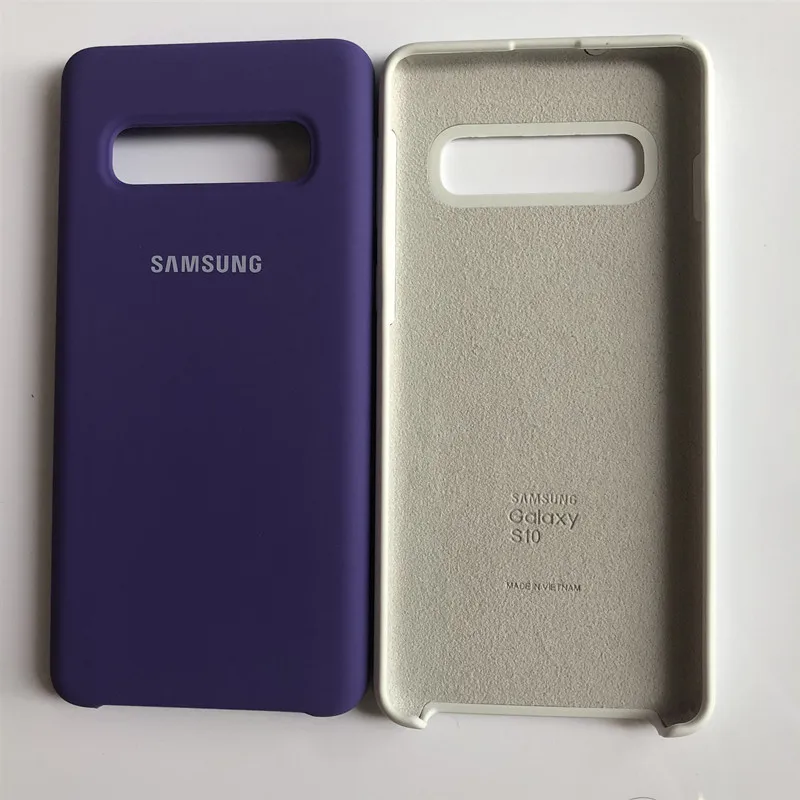 Жидкий силиконовый чехол для samsung galaxy S10 Plus, шелковистый мягкий на ощупь защитный чехол для samsung galaxy S10+ S10E lite