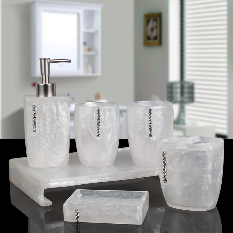 5 шт. контейнер для хранения зубных щеток и шампуня|bathroom accessories set|soap dish dispensertoothbrush